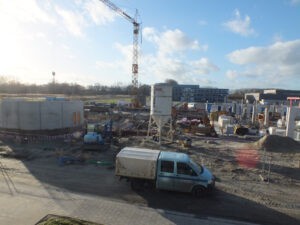 Baustelle der Westerweiterung