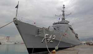 Die brasilianische Fregatte ConstituiÇÃo war Flaggschiff der UNIFIL-Mission im Libanon