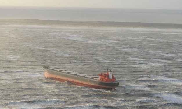 Havarie der GLORY AMSTERDAM