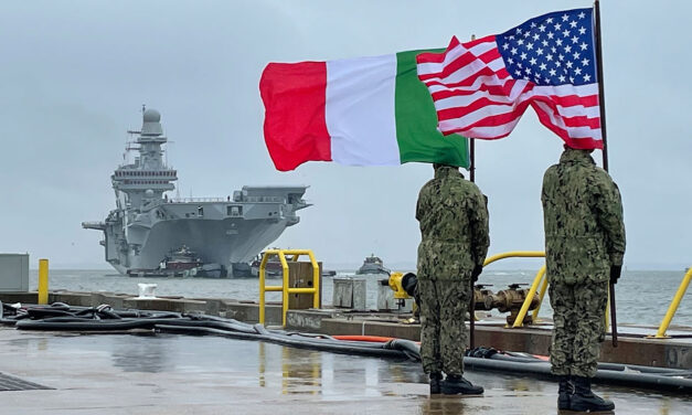 ITS Cavour zu Gast in Norfolk