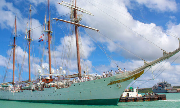 Besuch zum Jubiläum auf Guam