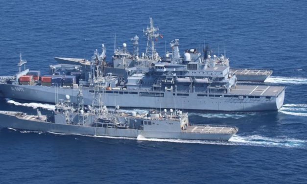 FGS Berlin versorgt spanische Fregatten