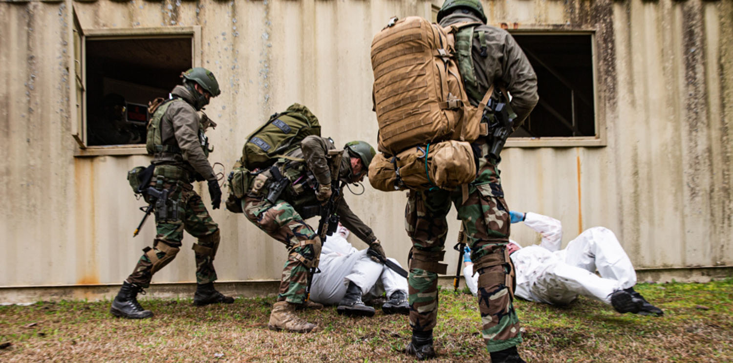 Three weeks of training in North Carolina