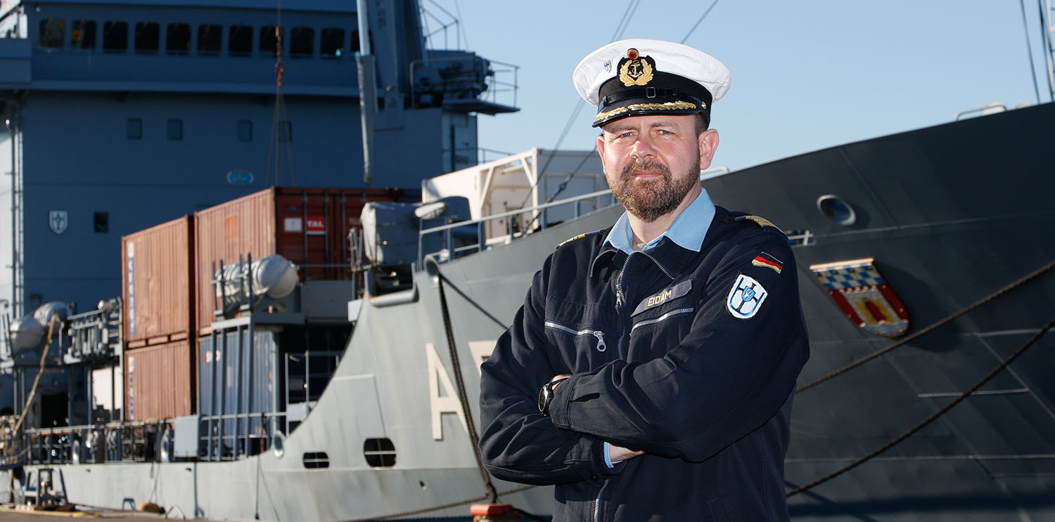 Fregattenkapitän Torsten Eidam