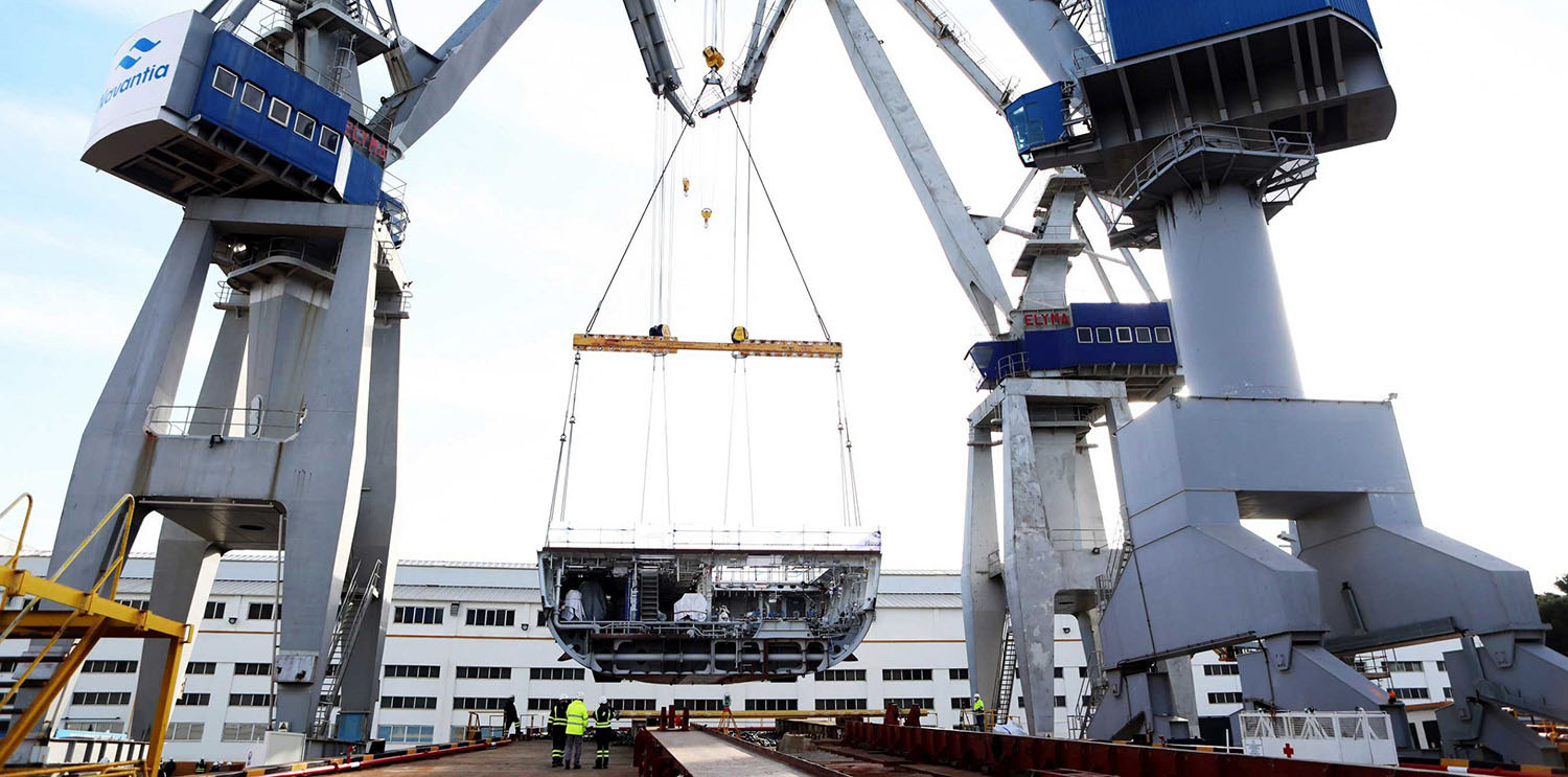 Kiellegung bei Navantia