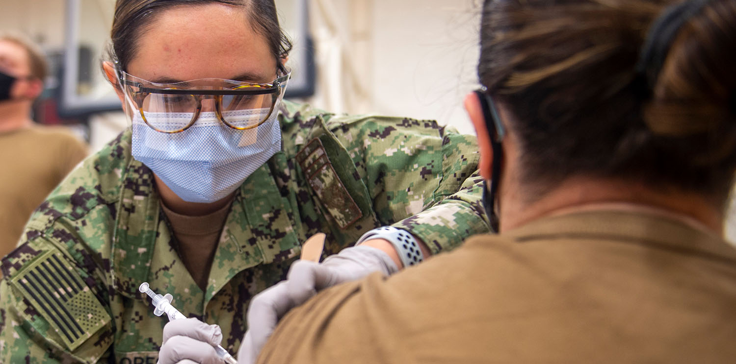 Impfung bei den US-Streitkräften