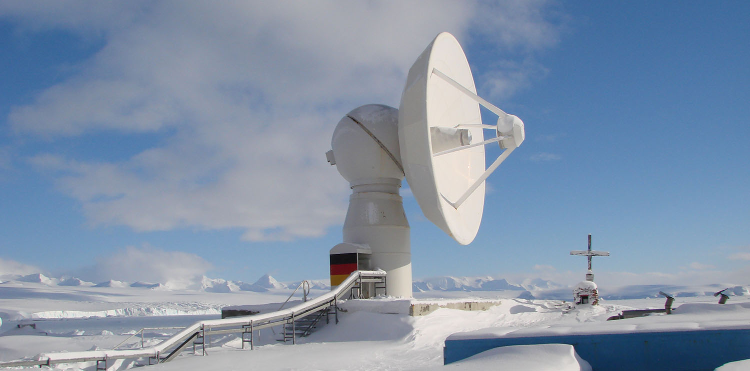 Deutsche Antarktis-Bodenstation O´Higgins des DLR