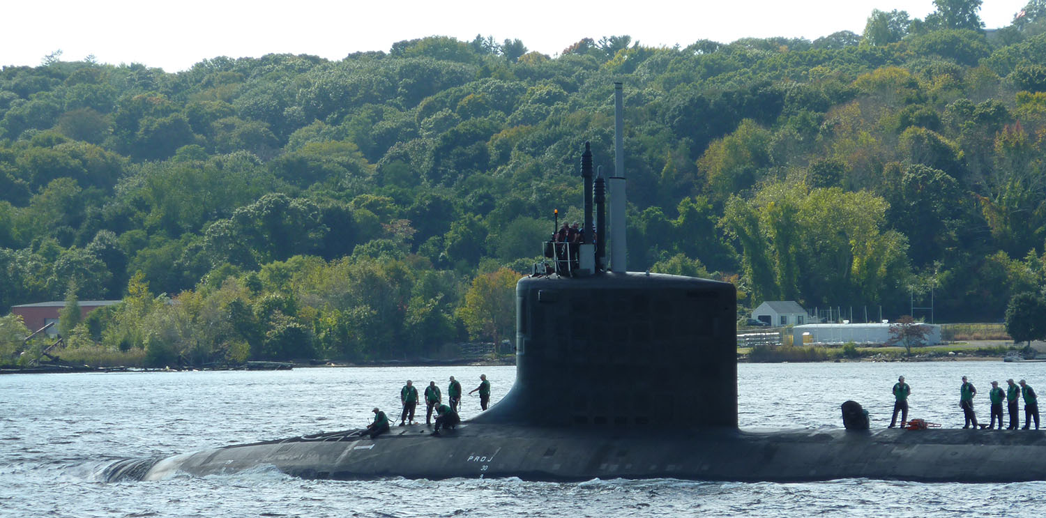 Auslaufen auf dem Thames River