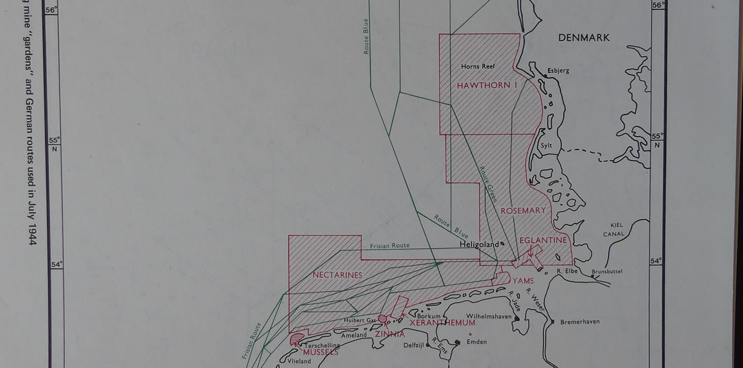 Britische Minenfelder Gardens 1944