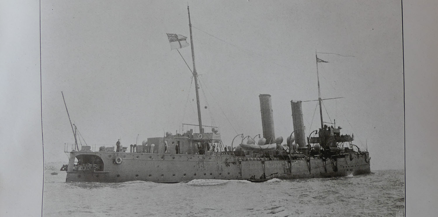 Britischer Minenleger Iphigenia