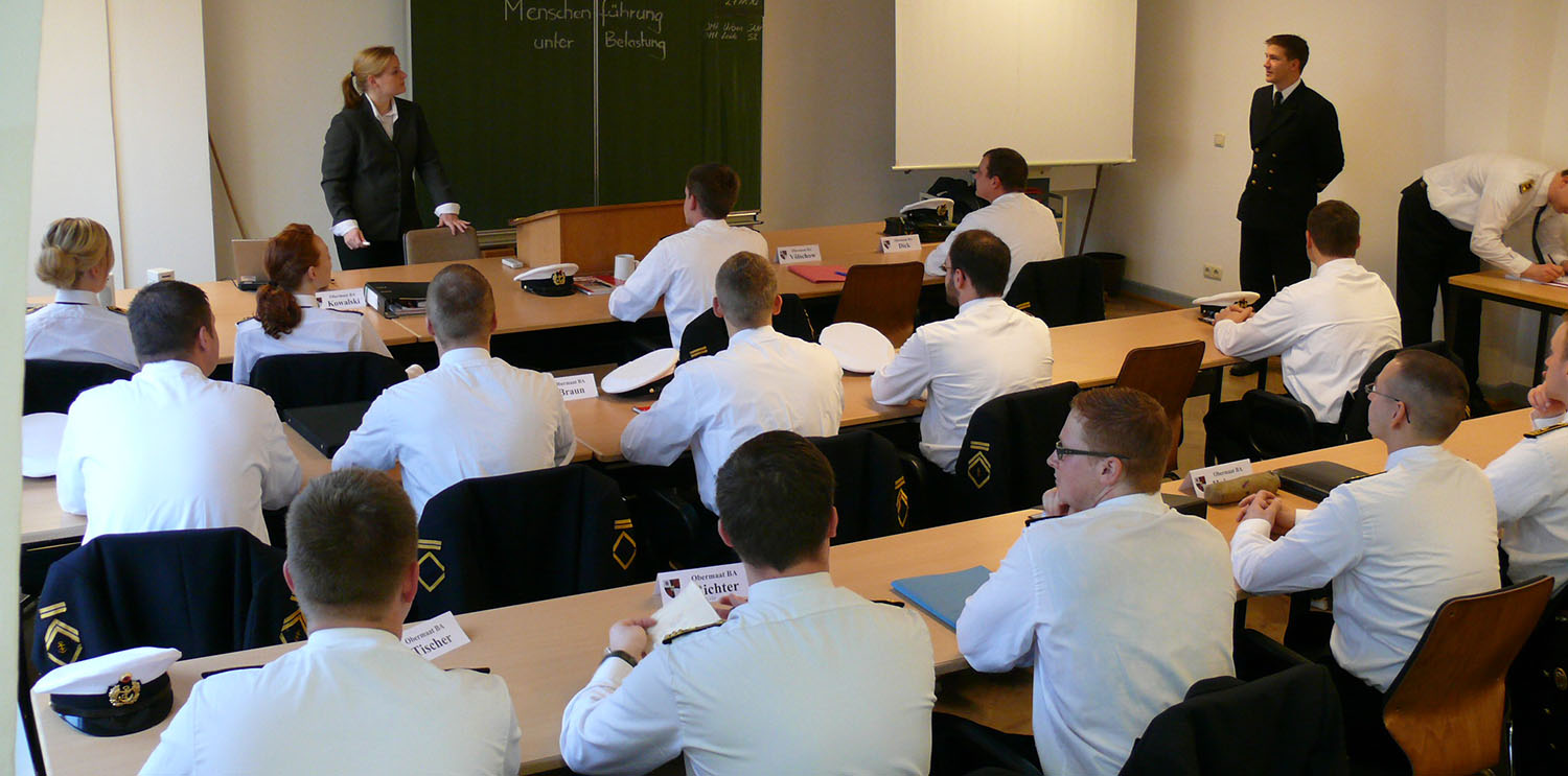 Ausbildung der Bootsmannanwärter