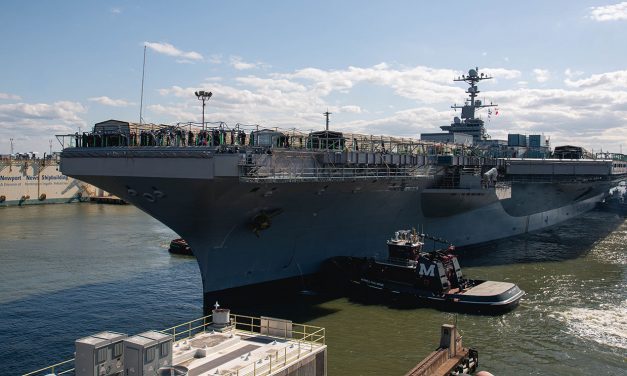 Große Inspektion für die USS John C. Stennis