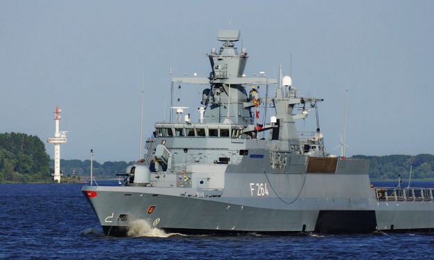 Brennstart für Korvette Augsburg