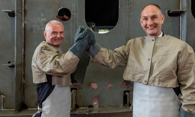 Kiellegung für die <span style="font-variant: small-caps;">Den Helder</span>