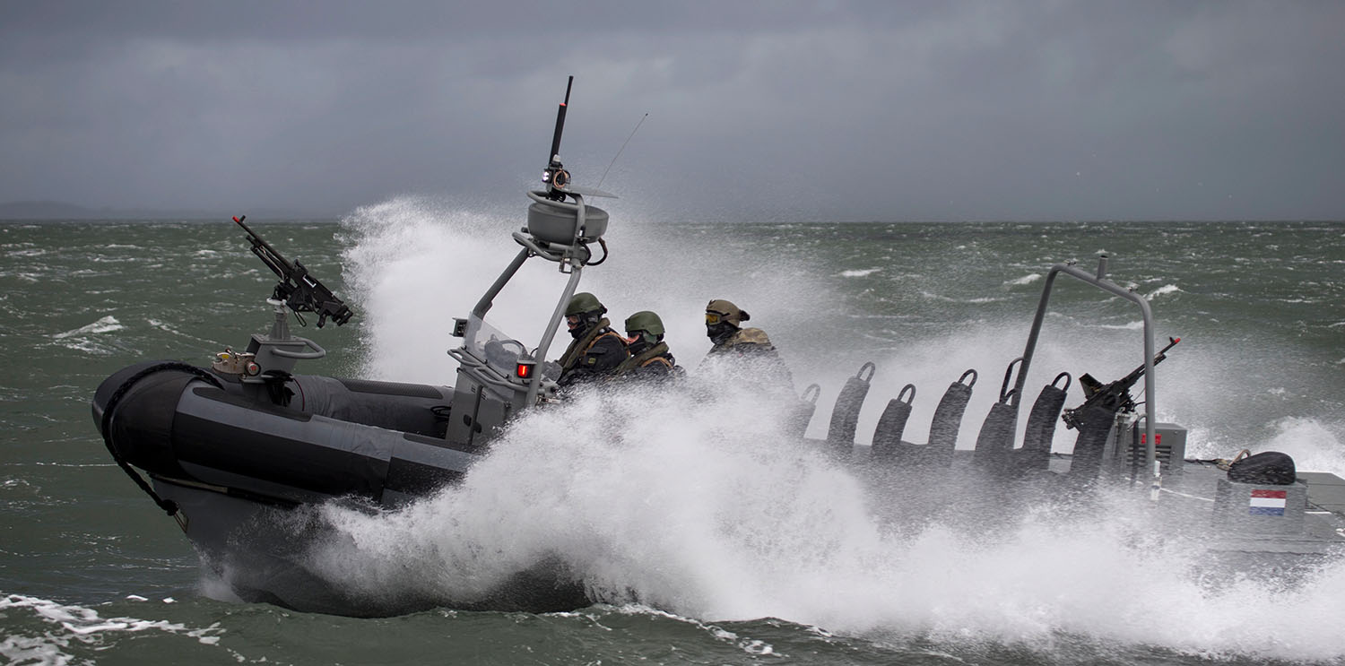 Evakuierungsübung mit niederländischen Kameraden