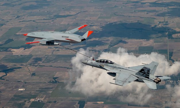 Die unbemannte fliegende Tankstelle