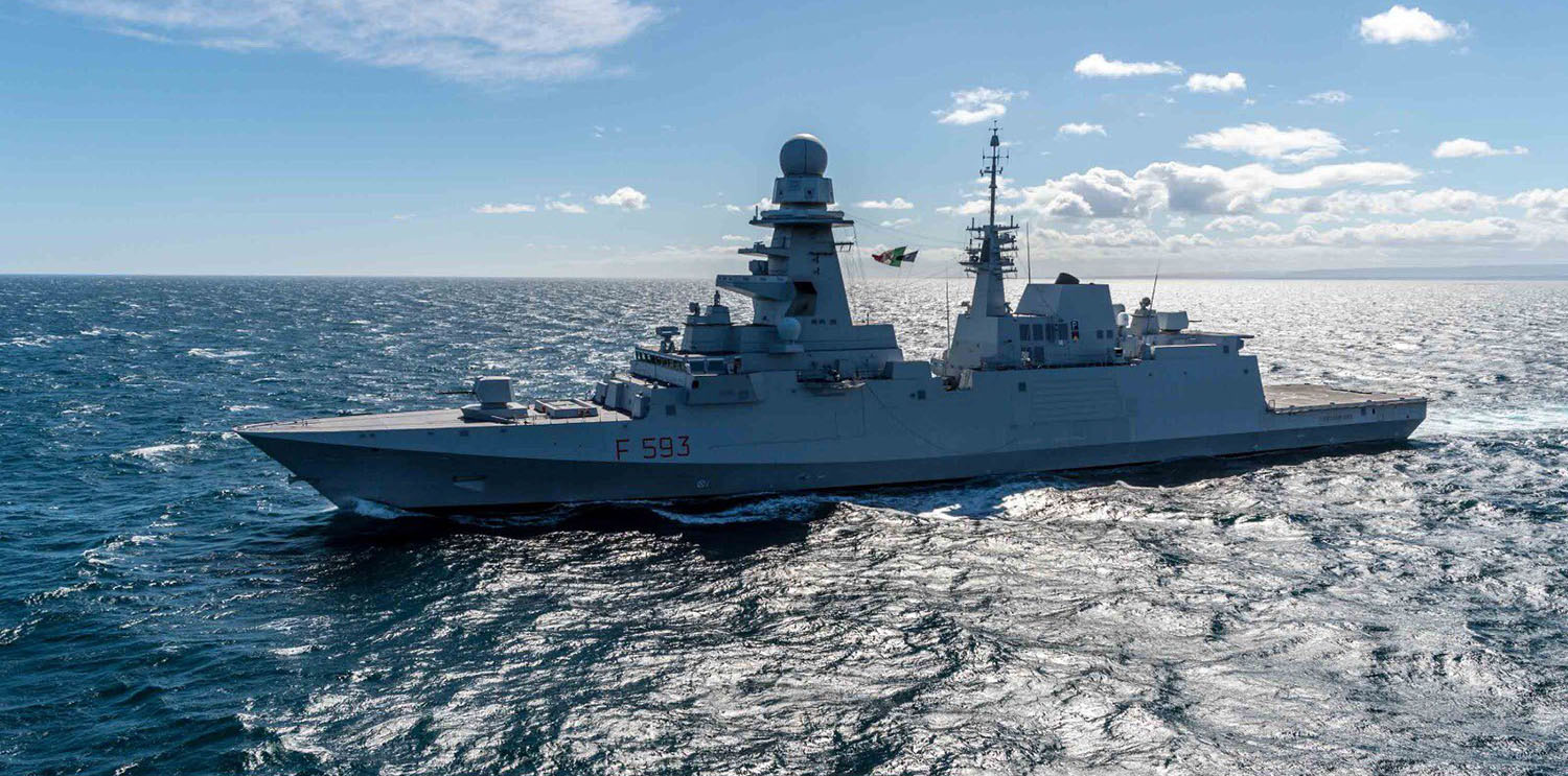 Italienische Fremm-Fregatte Carabinieri