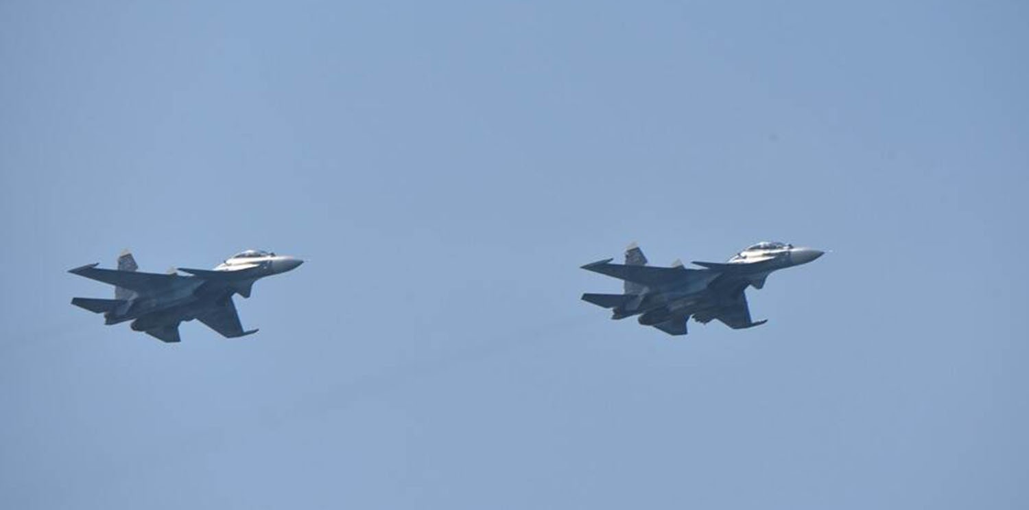 Russische Kampfflugzeuge