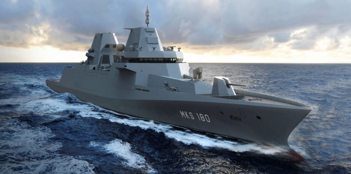 Auf der F 126 werden sensible Schiffsbereiche gegen asymmetrische Bedrohungen geschützt