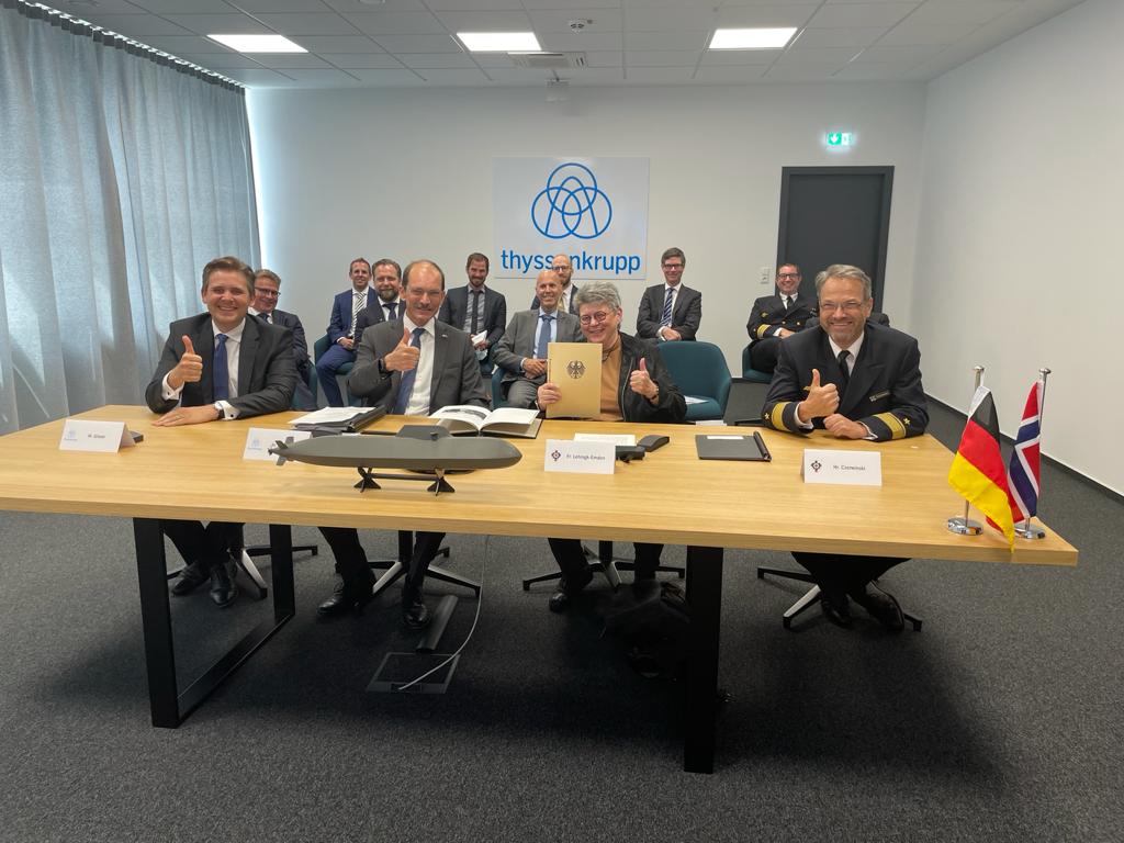 Joy after signing the contract