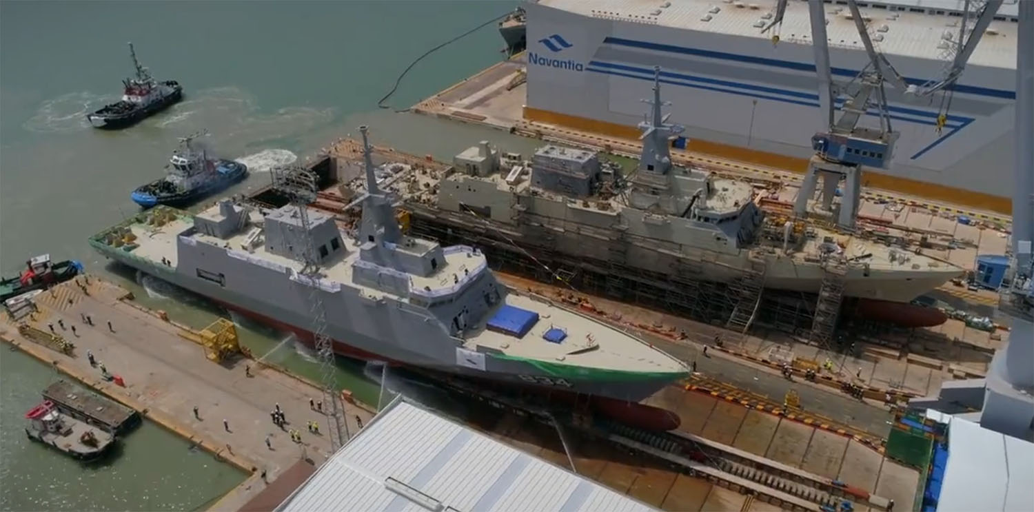 Corvette number 4 and 5 at Navantia