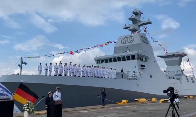 Israel's navy receives two new corvettes in Kiel