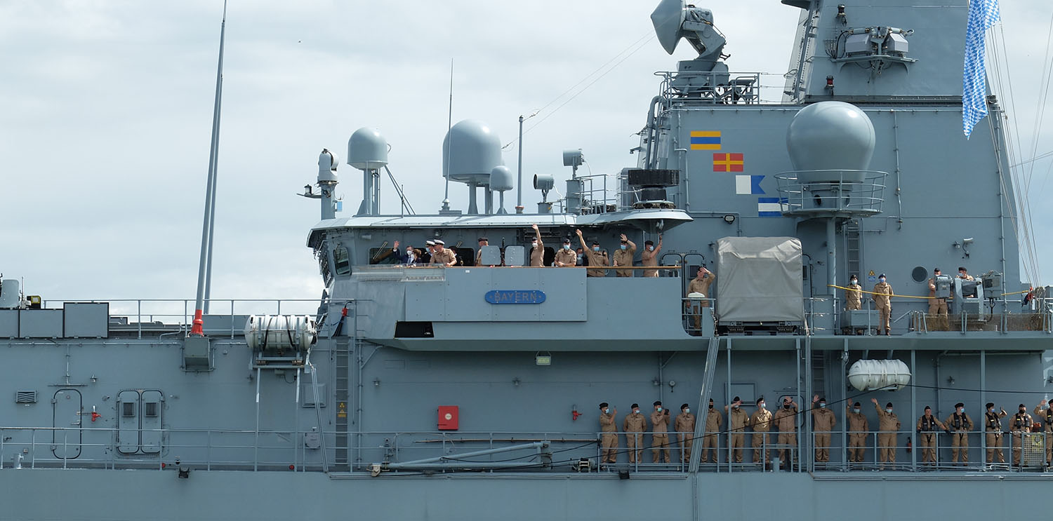 The crew has more than six months of sea travel ahead of them