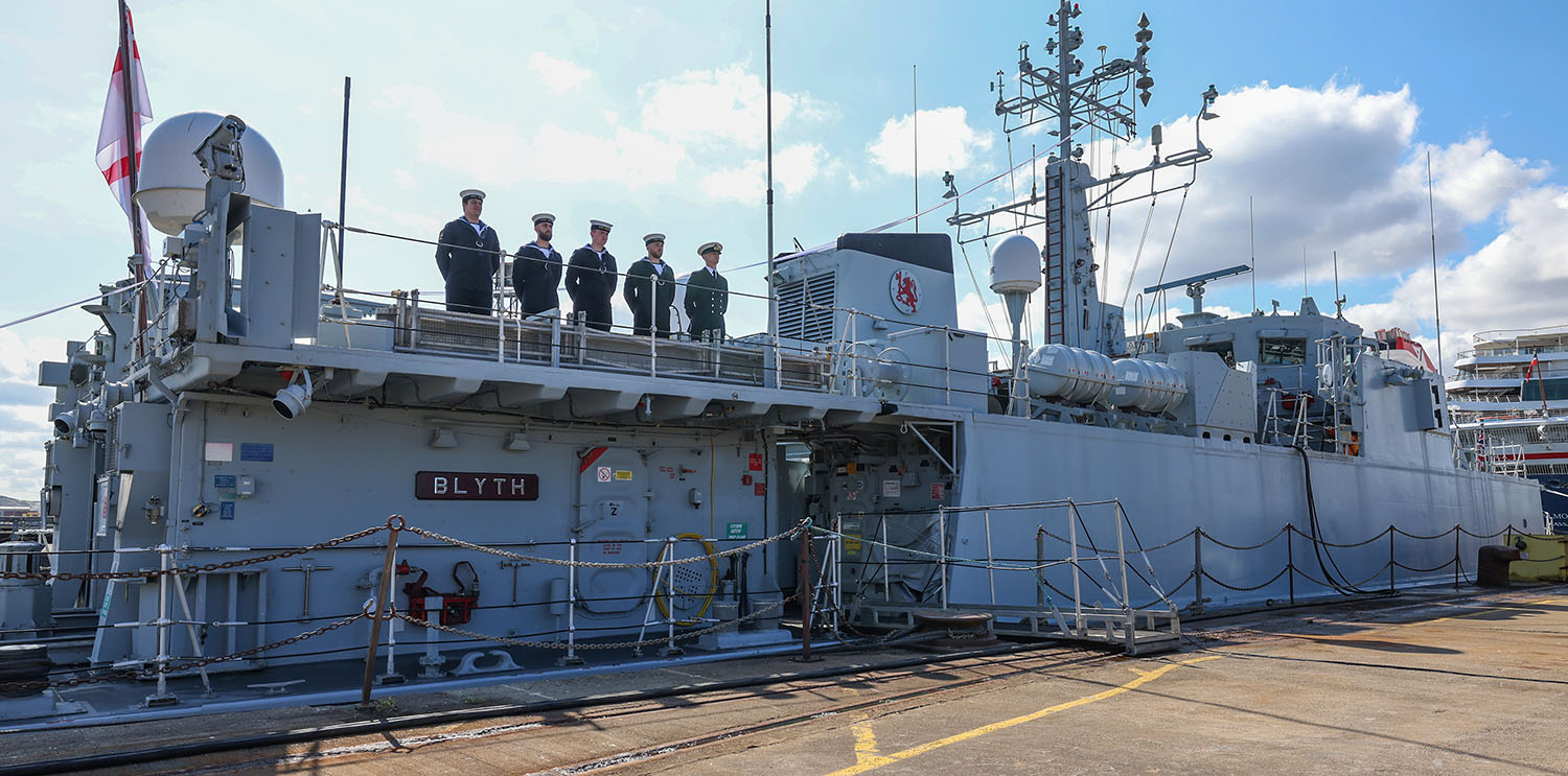 Ein letztes Antreten an Bord