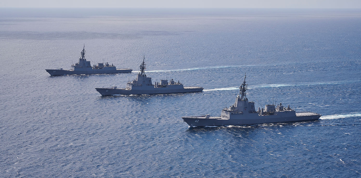The three Hobart-class destroyers are now ready for deployment