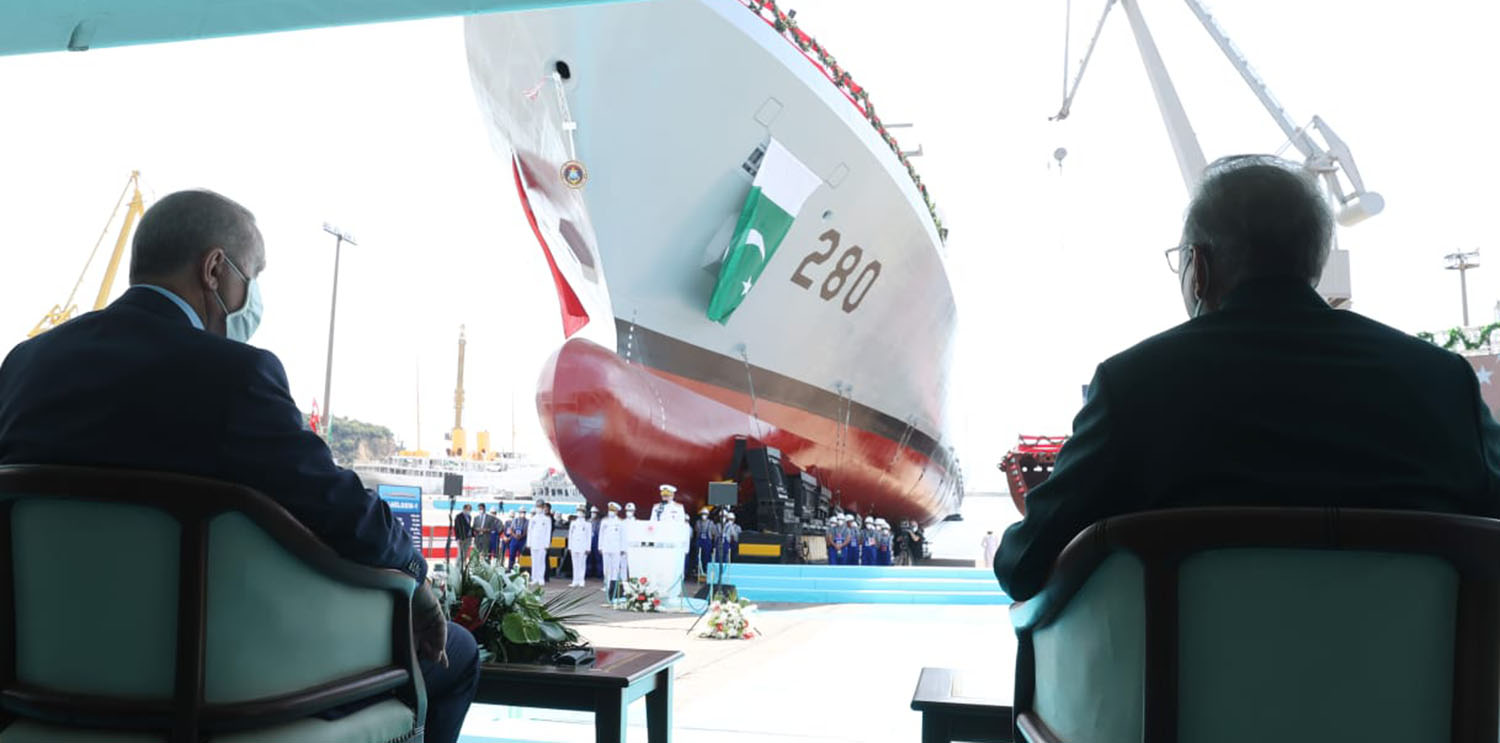 Corvette for Pakistan, built in Turkey
