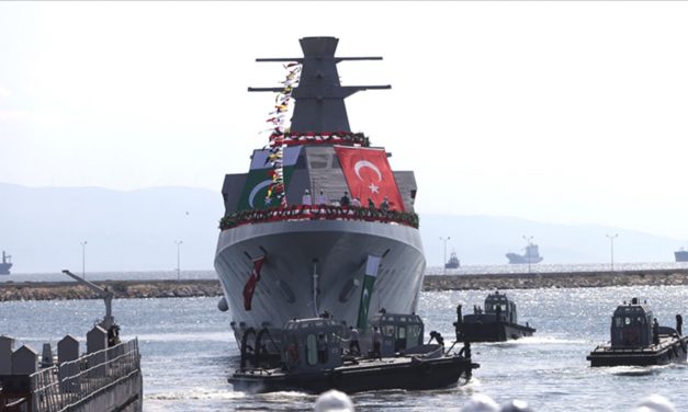 Launching of the PNS Babur in Istanbul