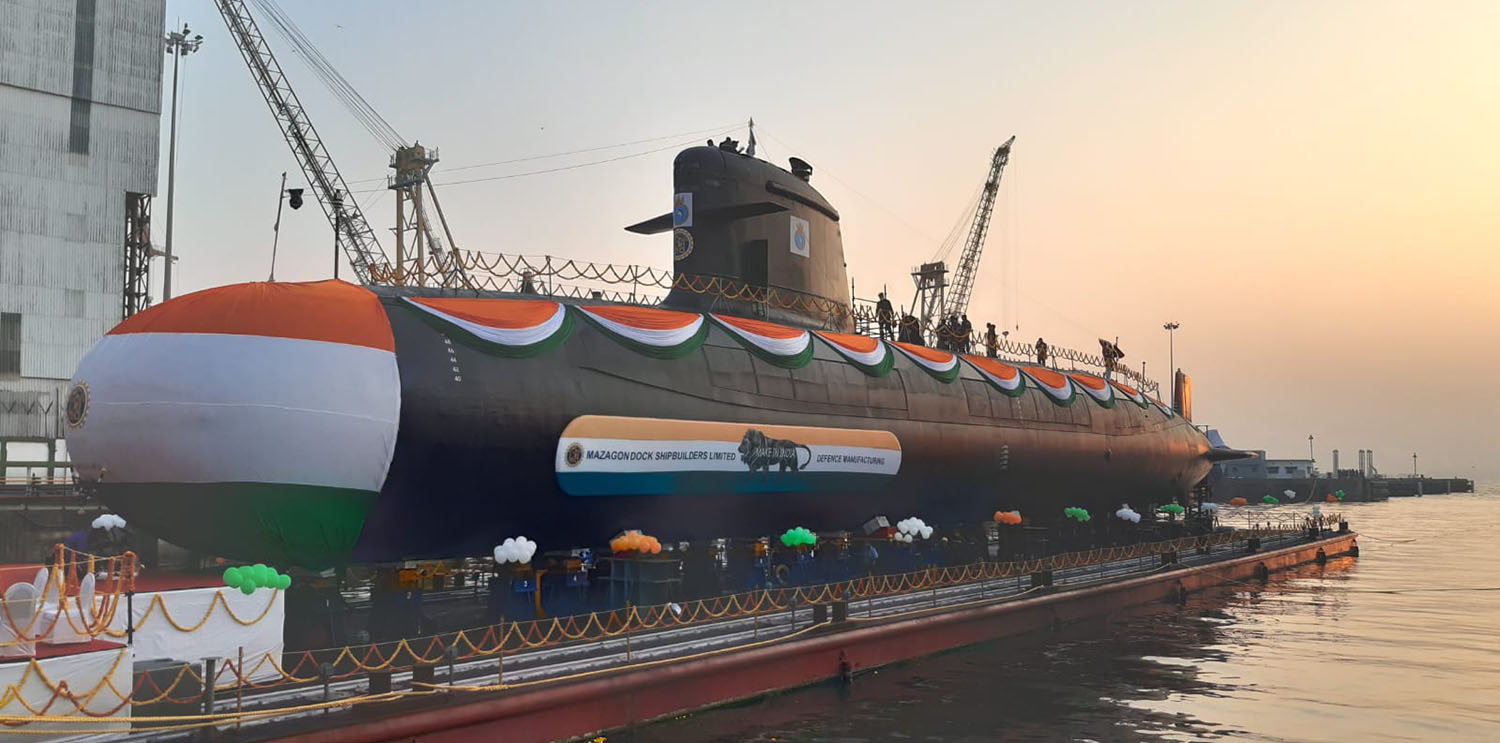 Kalvari class submarine at Mazagon