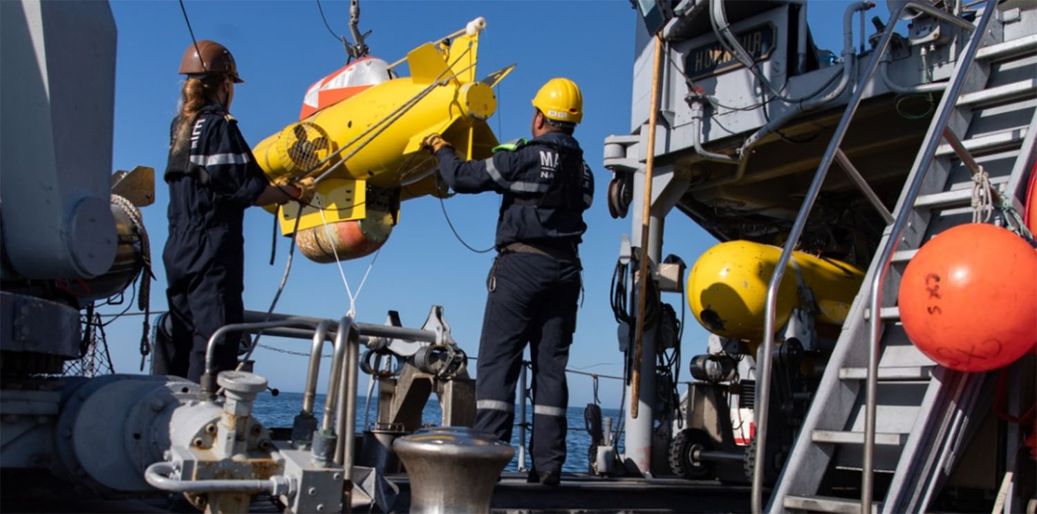 Französische Soldaten bereiten einen Einsatz vor