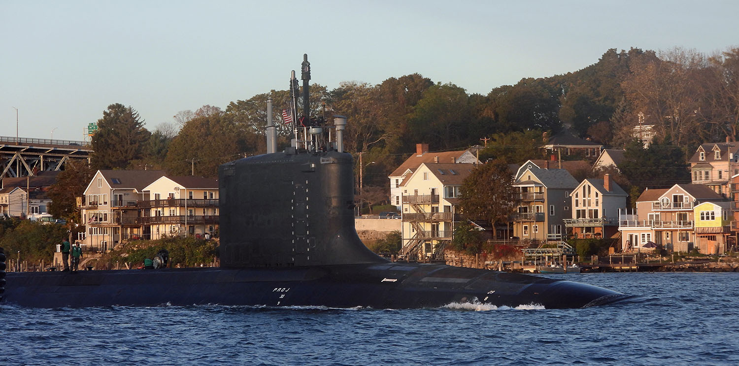 Kennt man schon: USS Vermont hat bereits einige Seemeilen unter dem Kiel