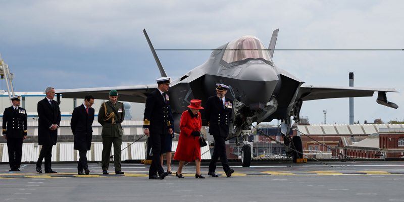 On board in the company of the commander and commander