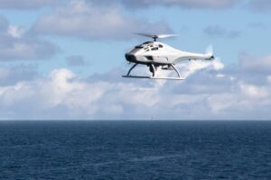 Sea Falcon bei der Erprobung