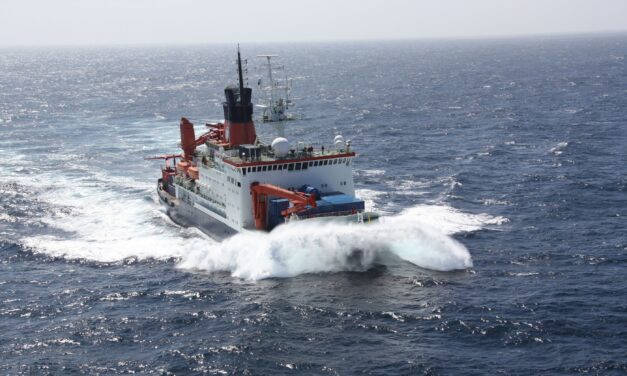 Crewwechsel im Südatlantik