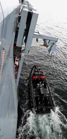 Buster im Schlepp an der Fangleine mit