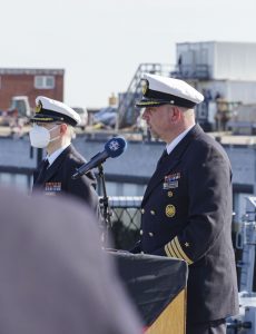 Captain at sea Dirk Jacobus
