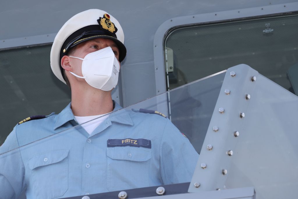 Kapitänleutnant Fritz, commander of the Homburg