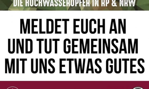 Charity run for the flood victims