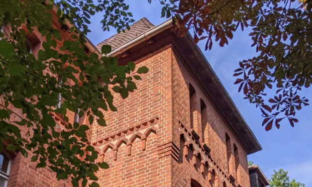 Das ehemalige Marinelazarett in Flensburg-Mürwik