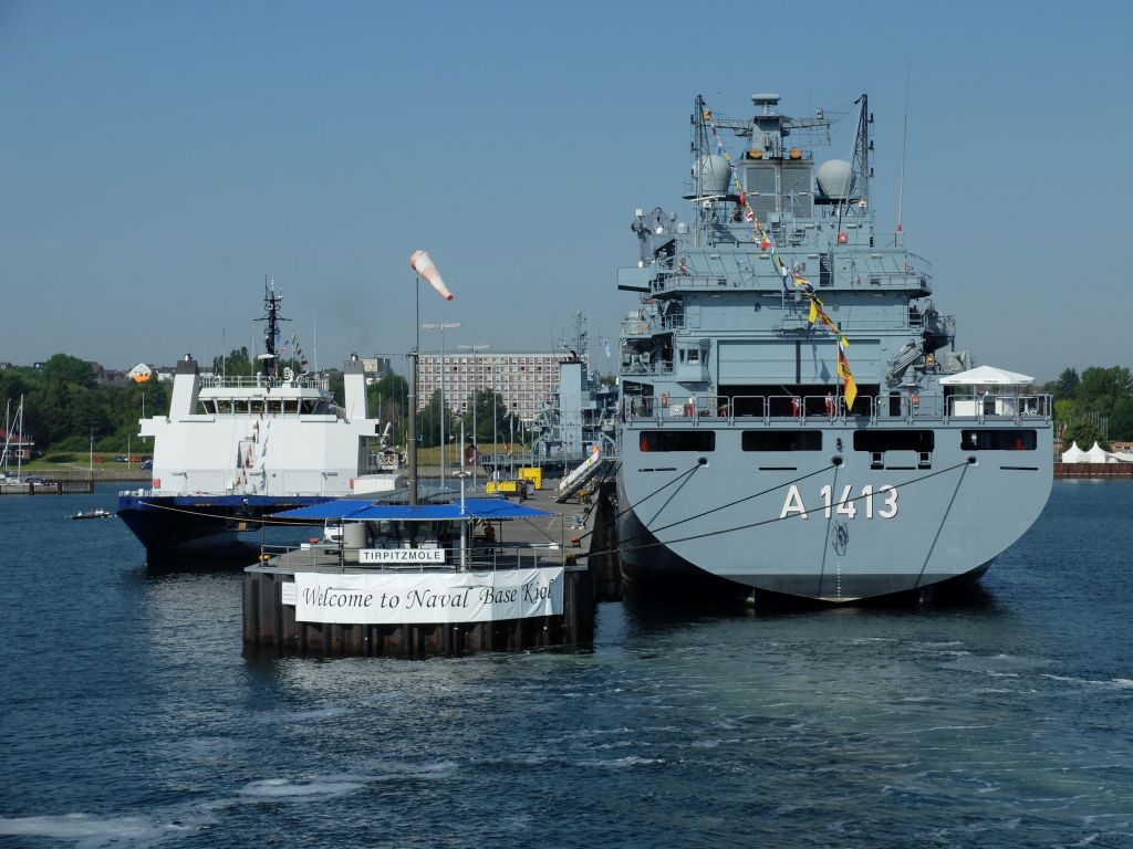 Willkommen in Kiel! Foto. Schlüter