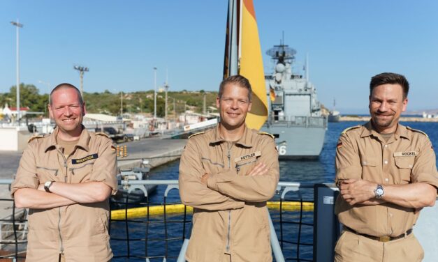 Flaggenwechsel in der Ägäis