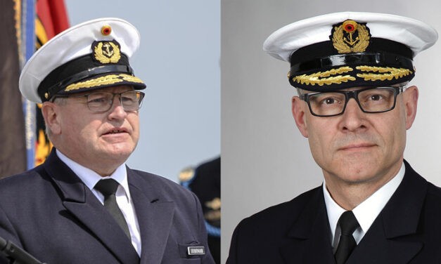 45 years in the service of the navy