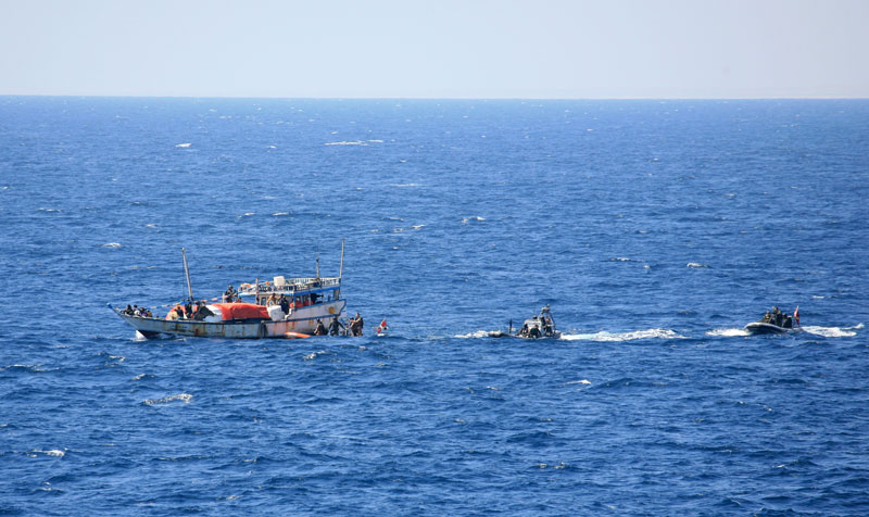 Die königlich dänische Marine hat Erfahrung in der Pirateriebekämpfung. Foto: Dänische Marine
