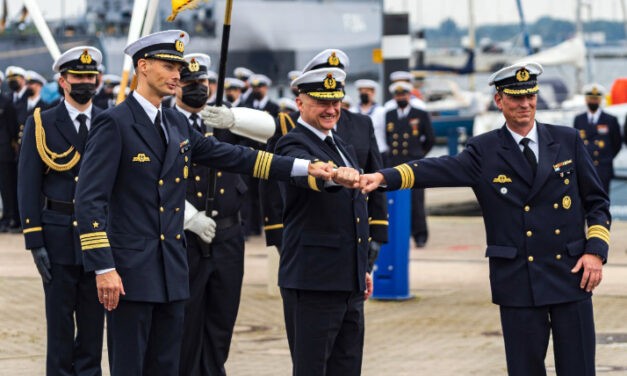 Das 1. Korvettengeschwader unter neuer Führung