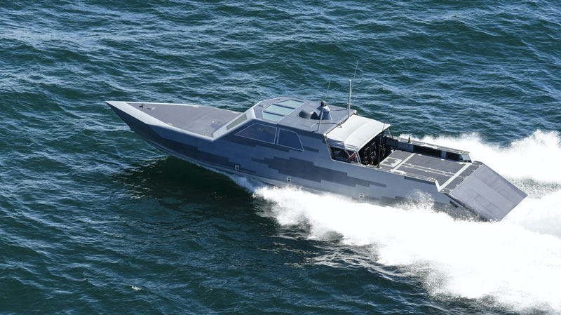 Ein Combatant Craft - Medium der Spezialkräfte. Foto: Vigor Works