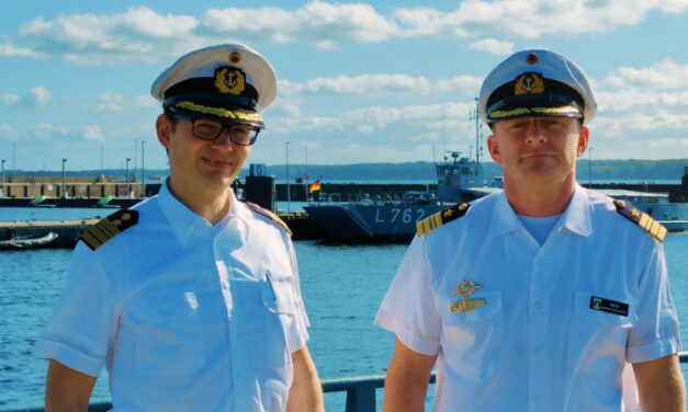 Change of command in Eckernförde too
