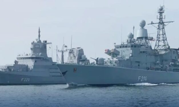 Fregatte Lübeck zurück